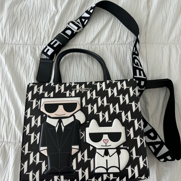 Karl Largerfeld Paris - Maybelle Satchel Bag - Picture 4 of 5